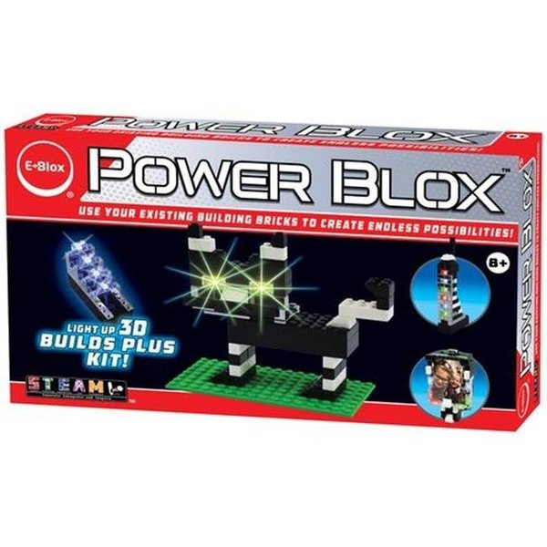 Power Blox Power Blox PB0040 LED Building Blocks Builds Plus Set PB0040